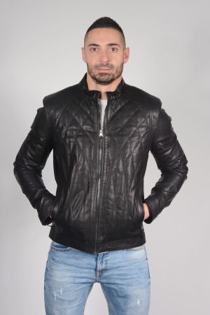 Sports Leather Jacket